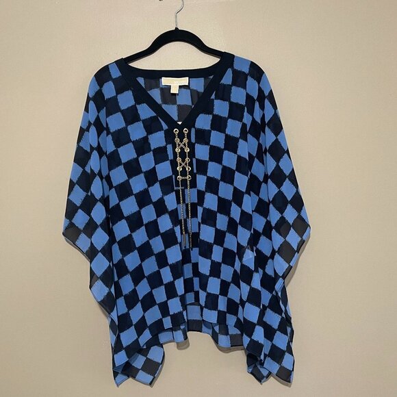 Michael Kors Bat Wing Blouse S/M - Picture 1 of 11